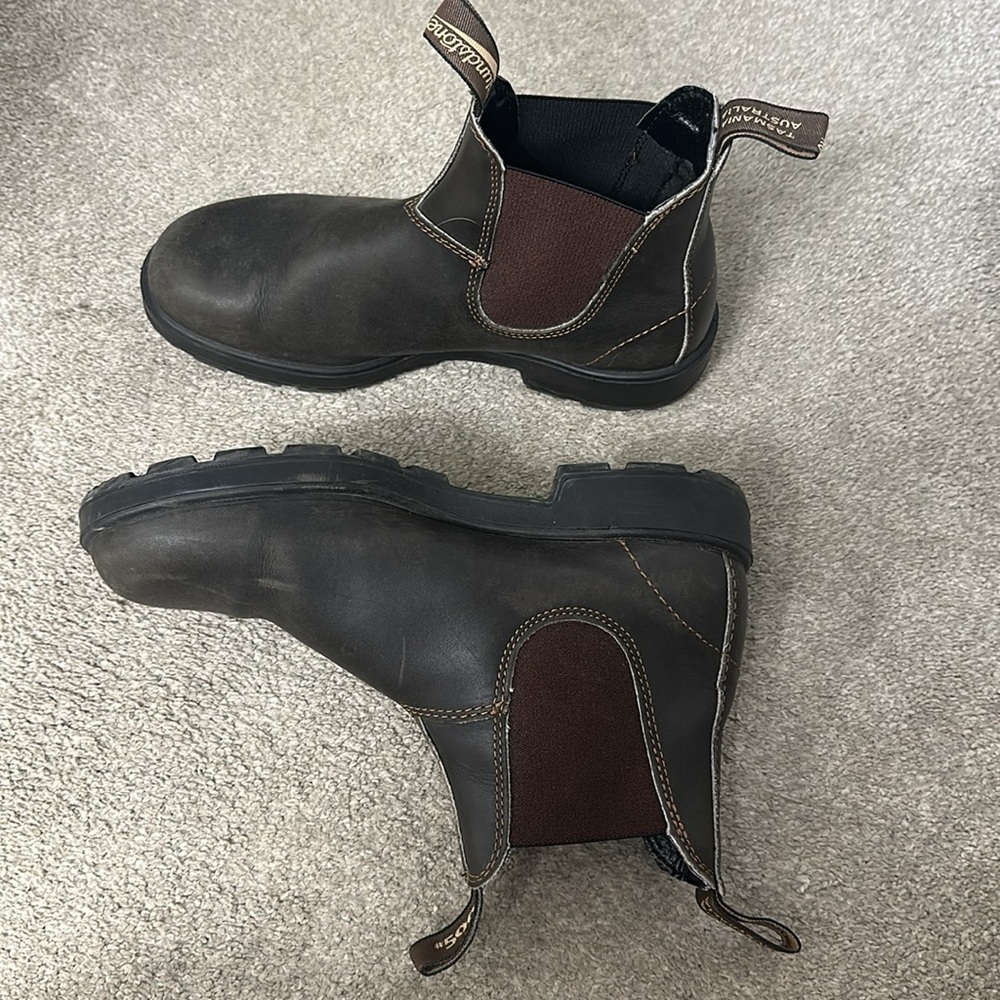 Stout brown Blundstone boots, classic style, Aus size 7, US W 9.5/10 - Picture 5 of 7